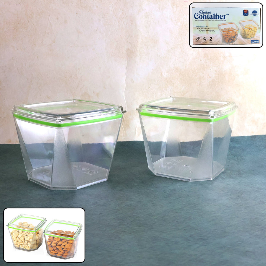 500ml Leak-Proof Food Storage Container Set, Durable & Airtight