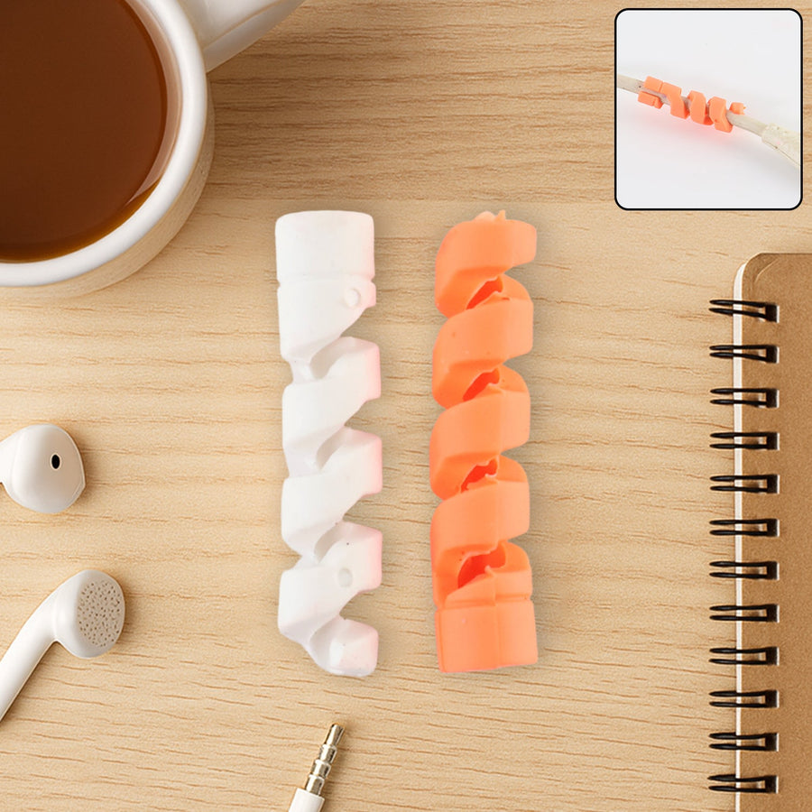 Cable Protector – Anti-Fray Silicone Guard for Wires (2-Pack)
