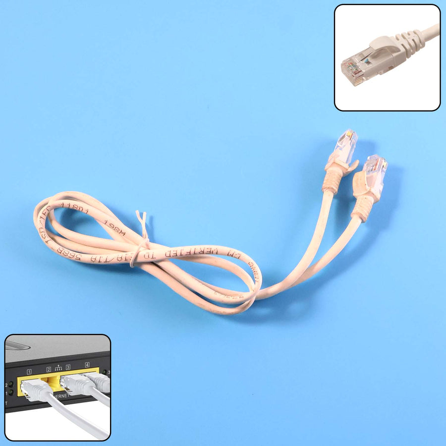Ethernet LAN Cable 1 Meter – High-Speed Stable Wired Connection