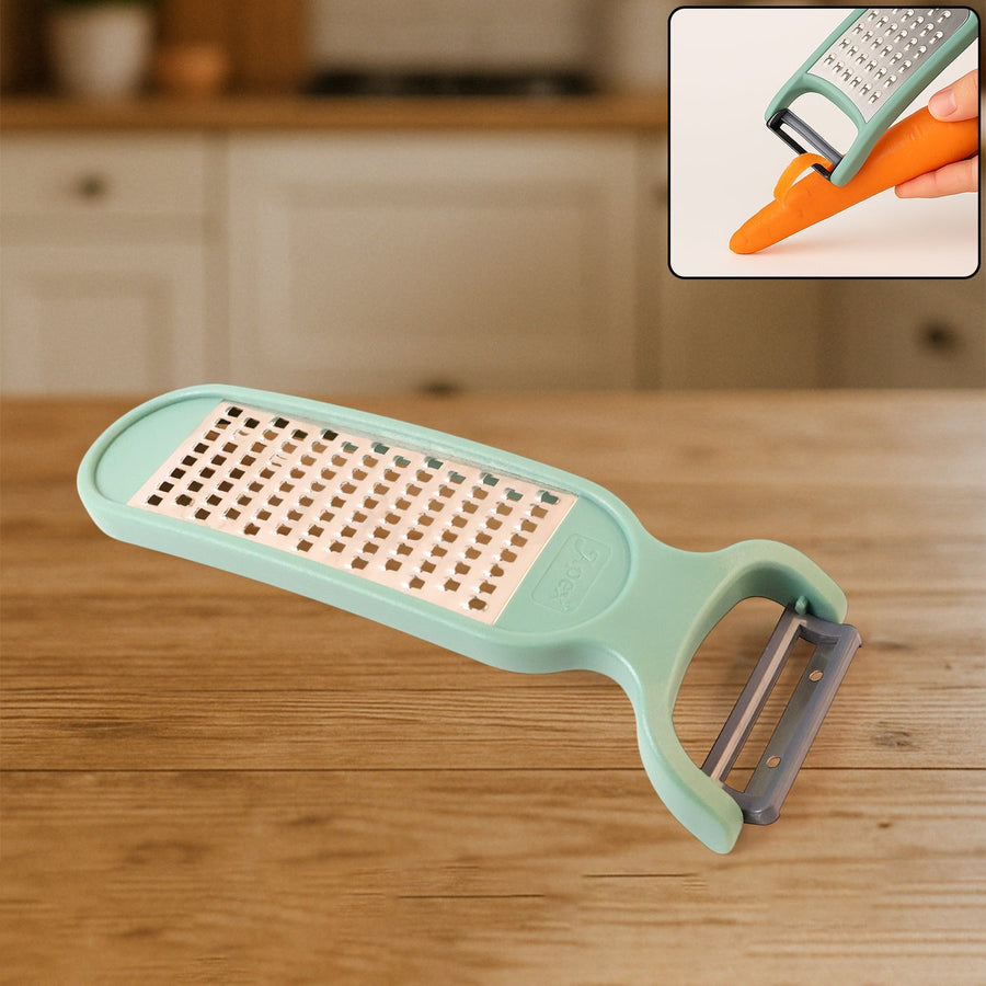 Vegetable Grater – 2-in-1 Peeler & Stainless Steel Cutter