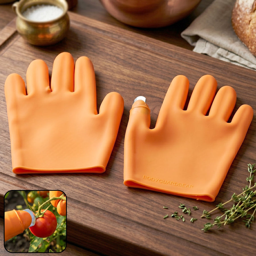 Silicone Gloves – Hand Protection with Built-in Finger Guard