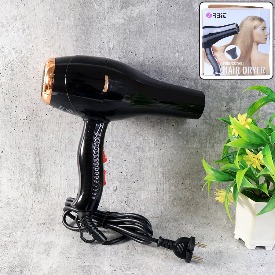 Professional Hair Dryer – Quick Drying with Concentrator Nozzle