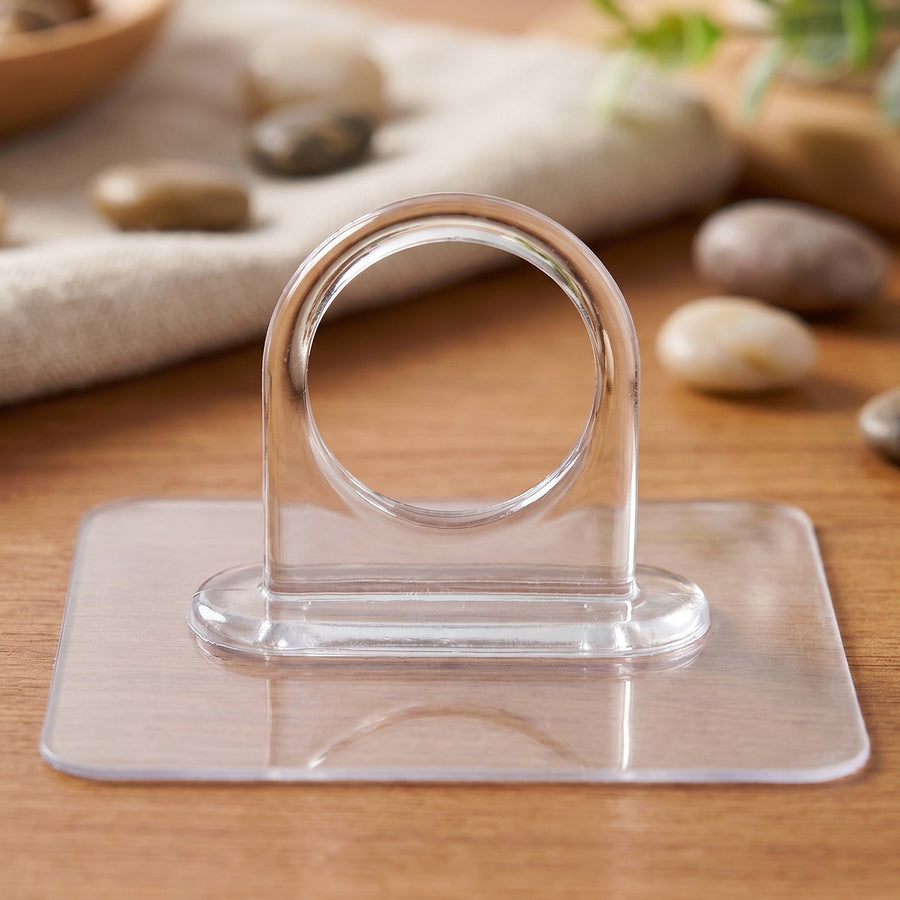Clear Adhesive Wall Hook – Hassle-Free No-Drill Organization