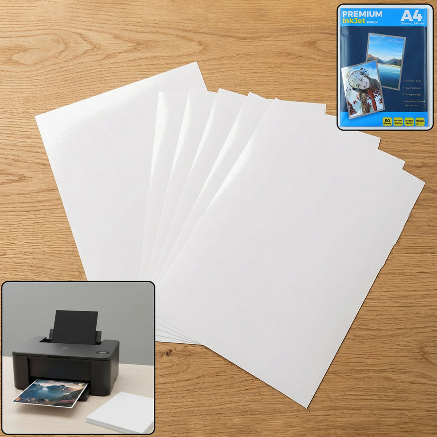 Premium A4 Inkjet Printing Paper – Vibrant & Sharp Prints
