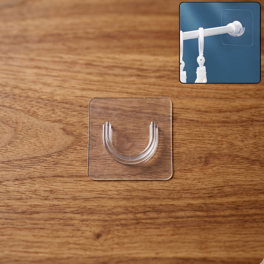 Strong Adhesive Wall Hook – No Drilling, Reusable & Durable