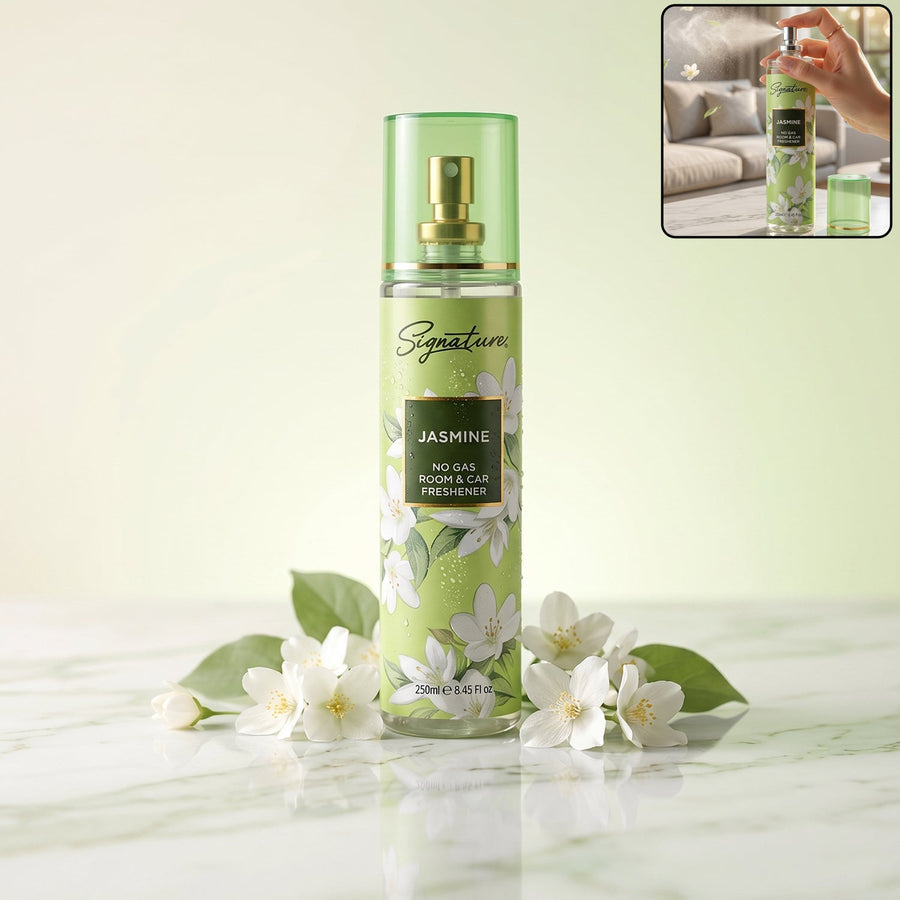 Jasmine Room & Car Freshener Spray – Long-Lasting Floral Fragrance