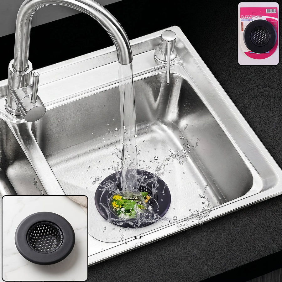 Metal Sink Drain Mesh Strainer Filter Basket Food Catcher for Kitchen (1 Pc)