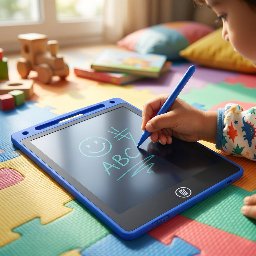 10.5 Inch LCD Writing Tablet – Reusable for Kids & Office