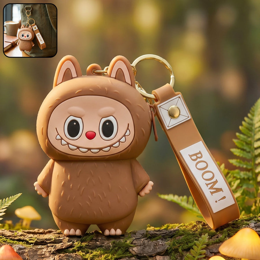 Mini Pouch Keychain – Cute Cartoon Design for Daily Use