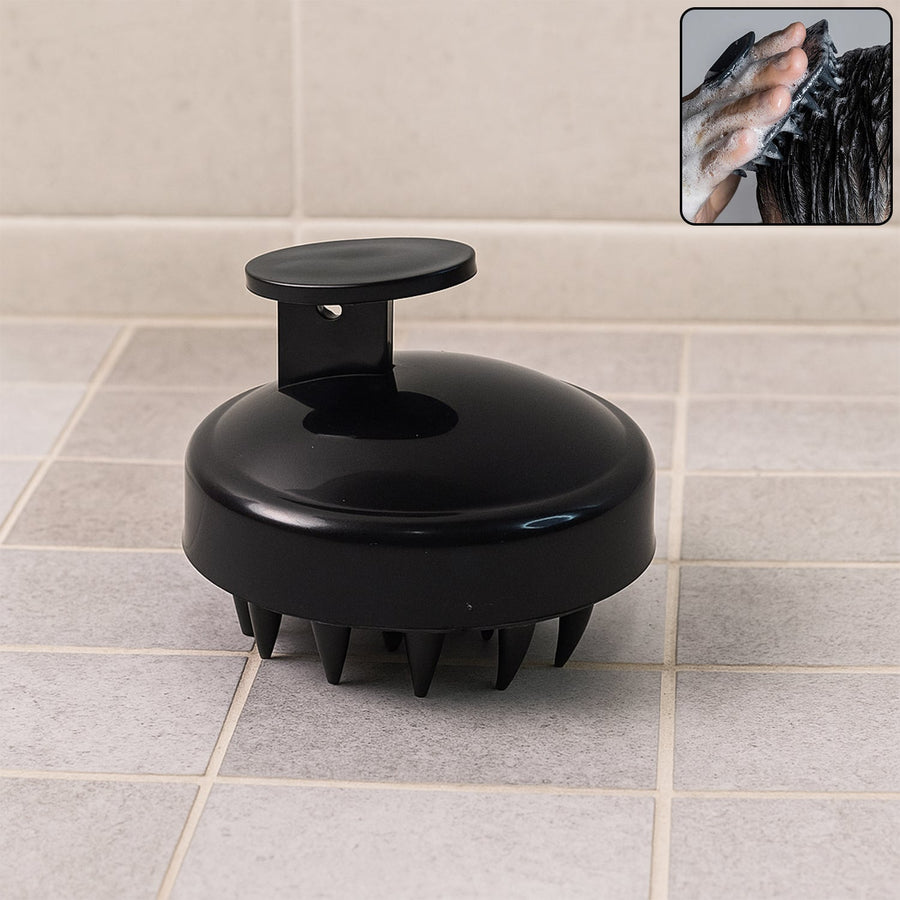 Scalp Massager Shampoo Brush – Soft Silicone Bristles for Gentle Care
