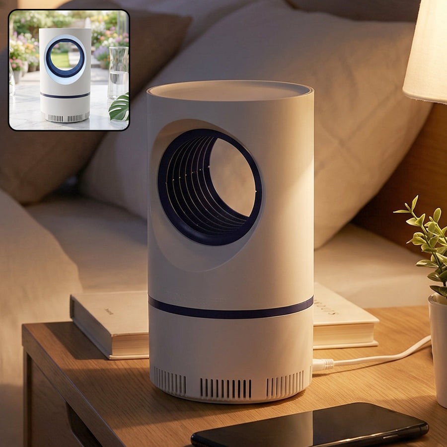 Electric USB Mosquito Killer Lamp – Silent Indoor Insect Trap