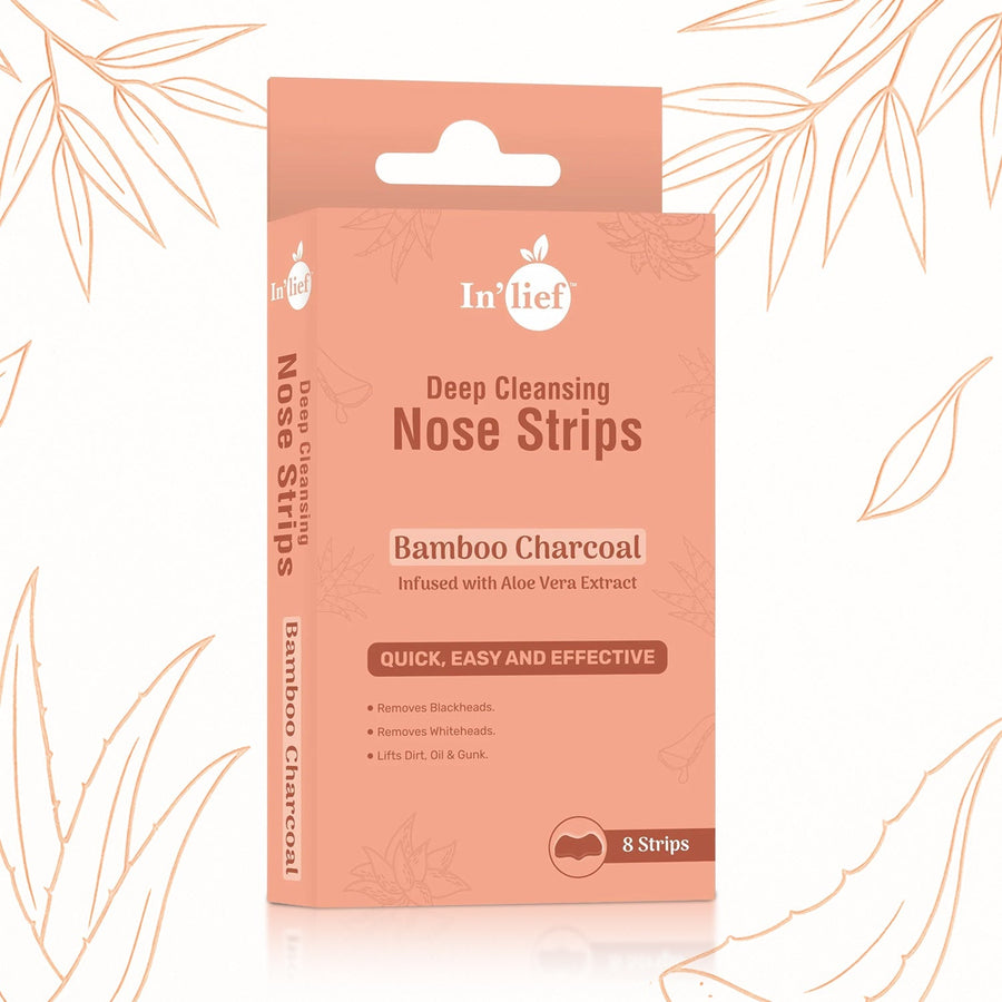 Bamboo Charcoal Nose Strips – Deep Cleansing & Blackhead Removal