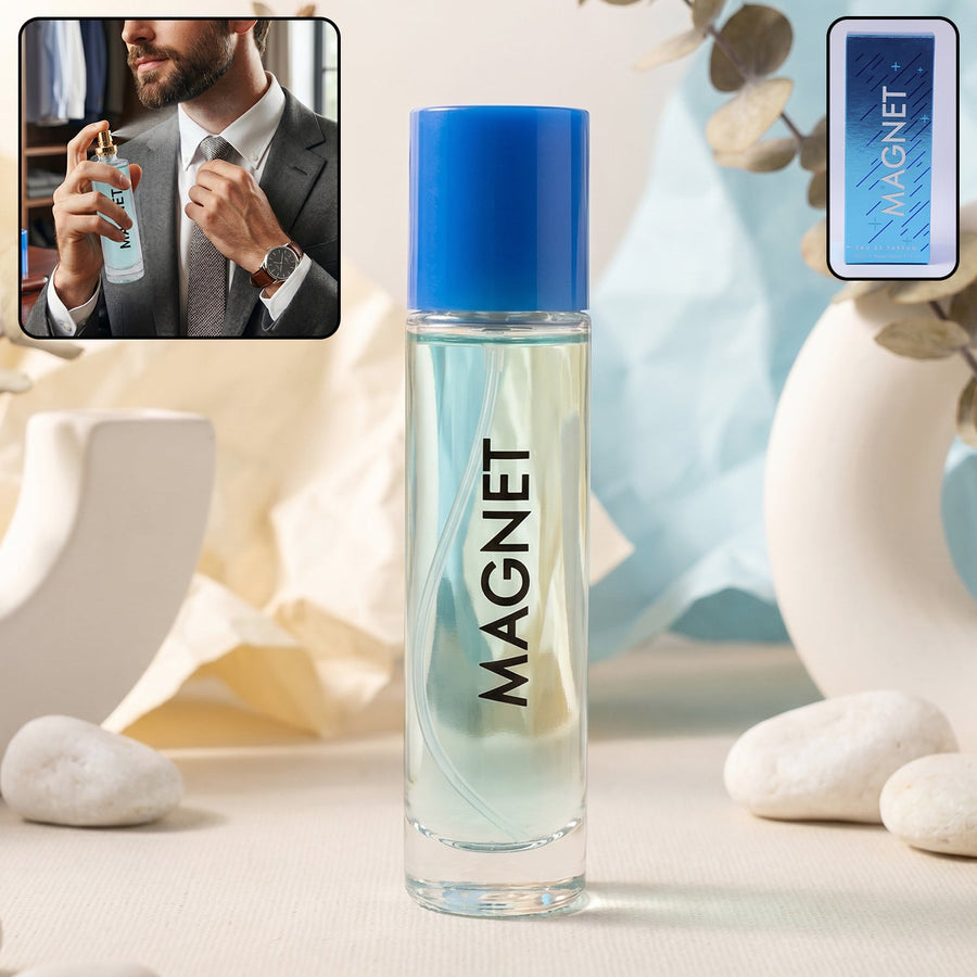 Men's Eau De Parfum – Long-Lasting Fresh Musk Fragrance