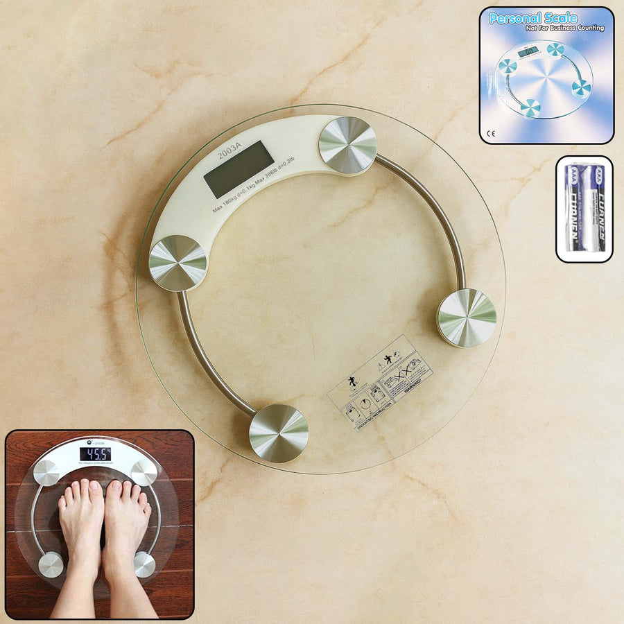 Digital Body Weight Scale – Accurate Fitness Monitoring up to 180 Kg