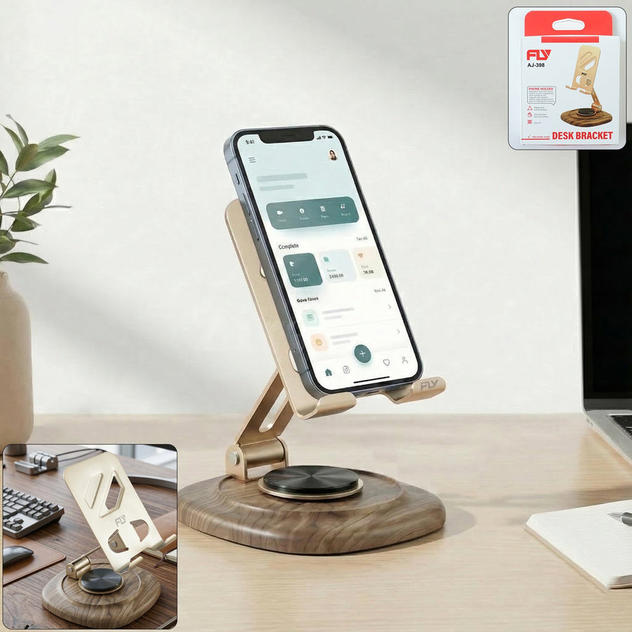 Adjustable Mobile Phone Stand – Sturdy & Compact Workspace Accessory