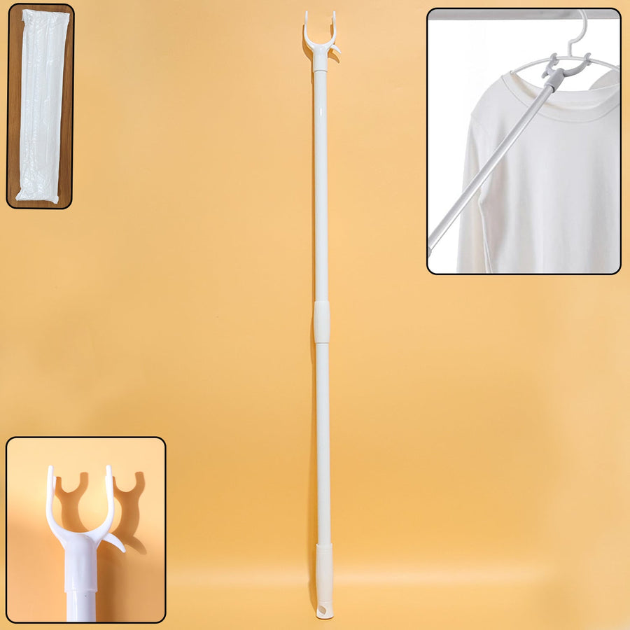 Long Reach Clothes Hook Rod – 86 cm for Easy Access