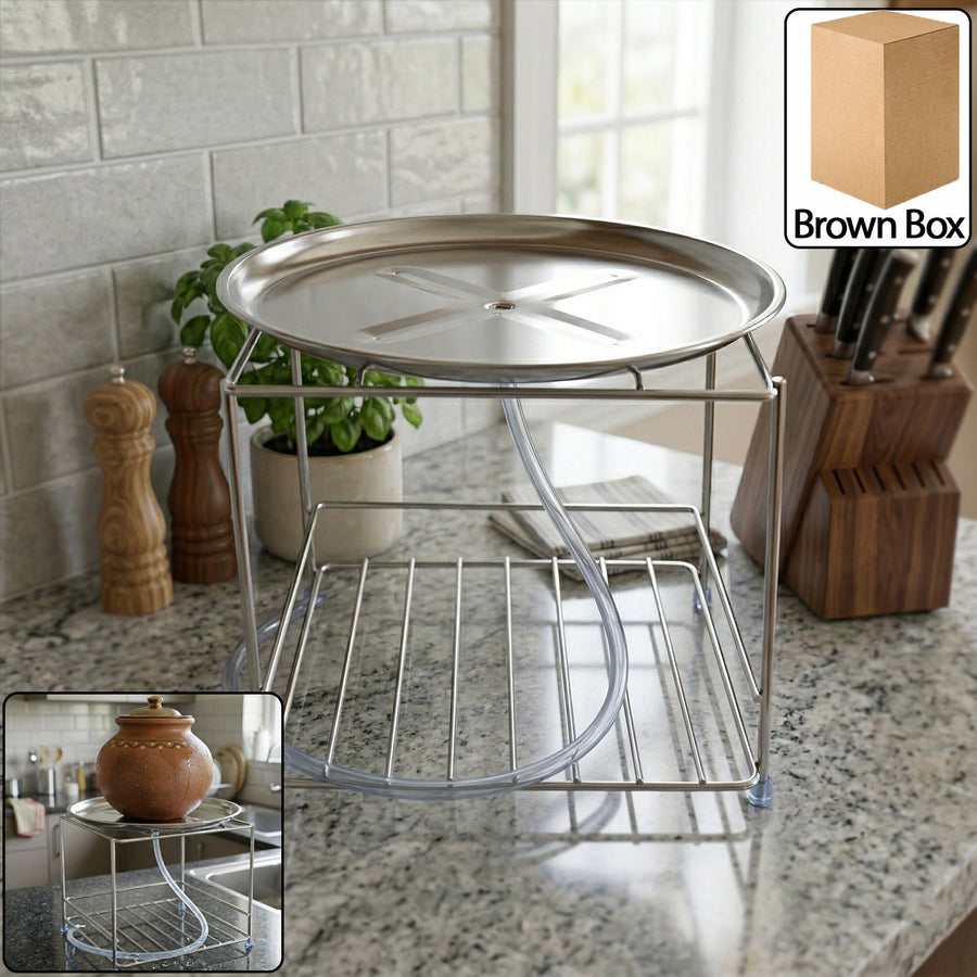 Multipurpose Stainless Steel Utensils Stand – Space-Saving Organizer