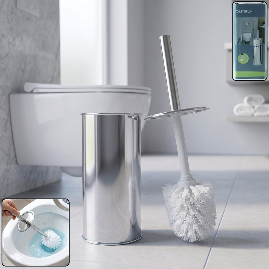 Toilet Cleaning Brush – Durable with Long Handle and Holder