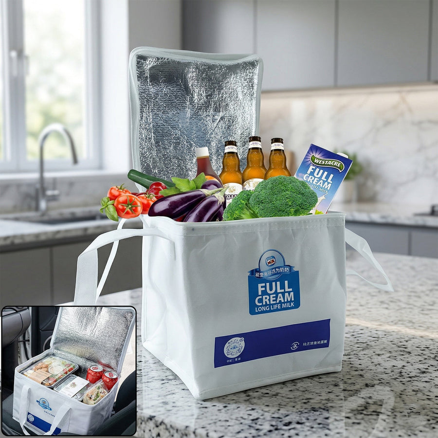 Insulated Thermal Lunch Bag – Keeps Food Hot or Cold for Hours