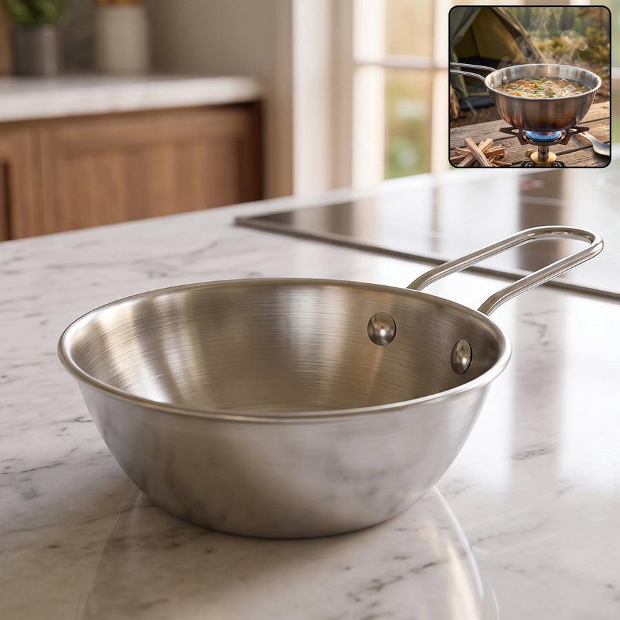 Stainless Steel Tadka Pan – Ideal for Indian Cooking & Tempering