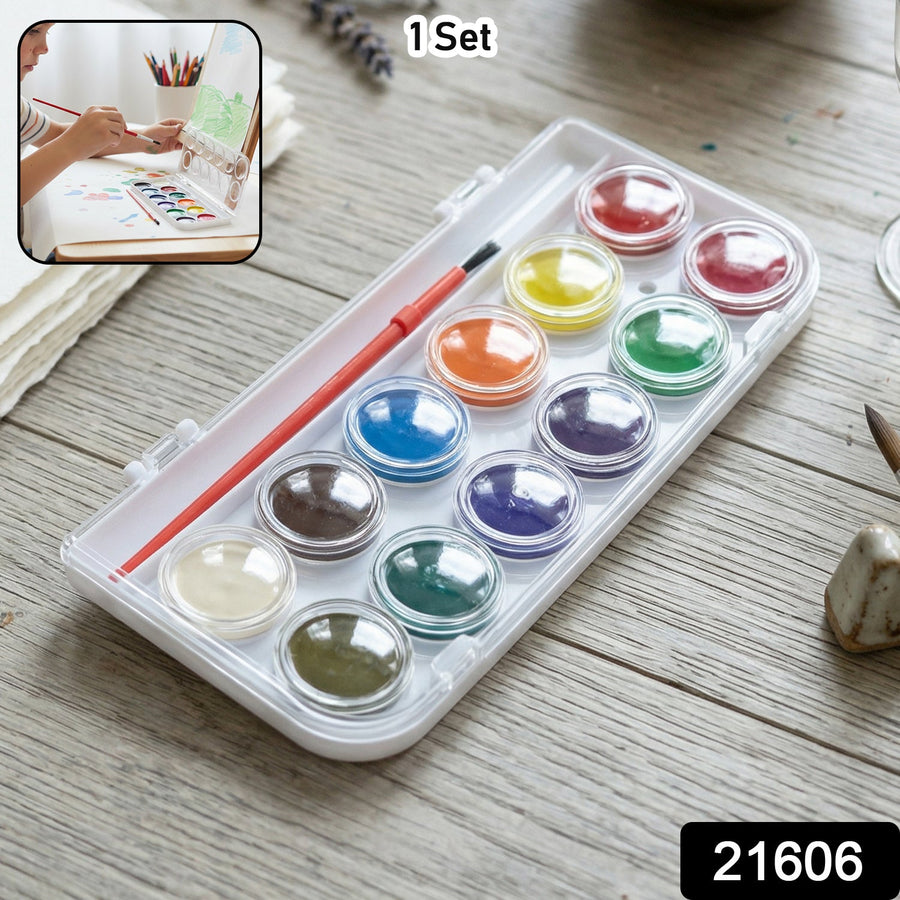 Watercolour Paint Set for Kids – Vibrant Colors & Portable Design