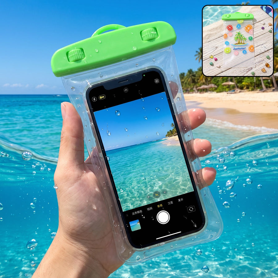 Waterproof Mobile Pouch with Lock – Outdoor Phone Cover