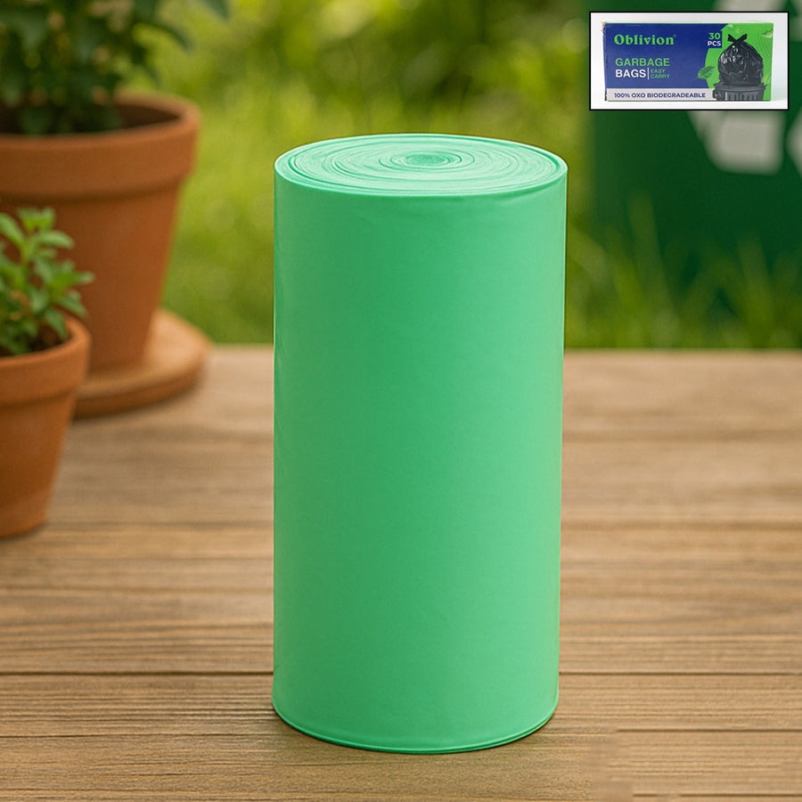 Compostable Garbage Bags – Eco-Friendly 17x19 Inch Corn Starch