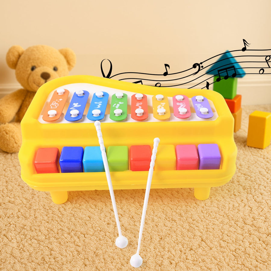 Baby Musical Toy Piano with Xylophone – 2-in-1 Educational Toy