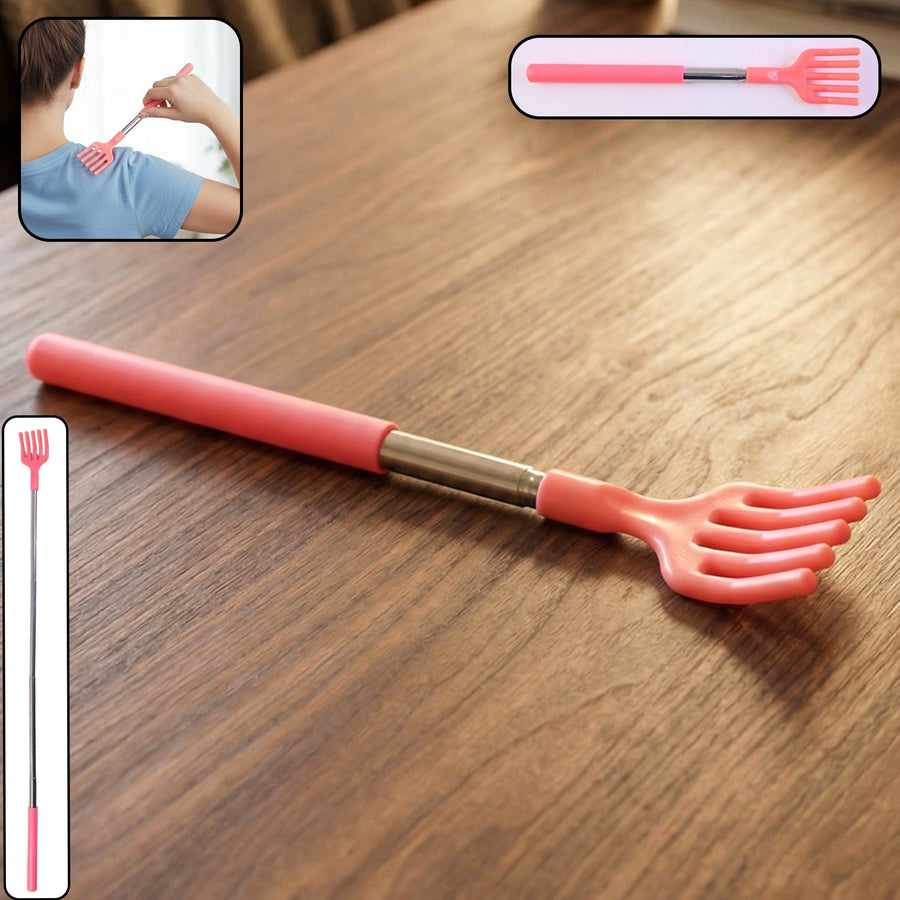 Telescopic Back Scratcher – 59cm Extendable Silicone Claw