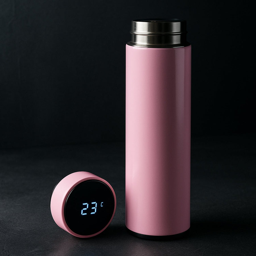 Smart Vacuum Insulated Water Bottle – LED Temperature Display 500ML