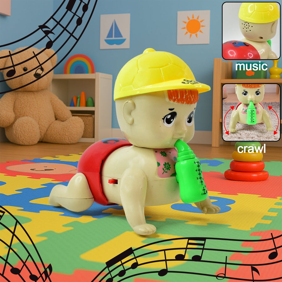 Crawling Baby Toy with Music & Lights – Engaging Toddler Toy | Little Learners