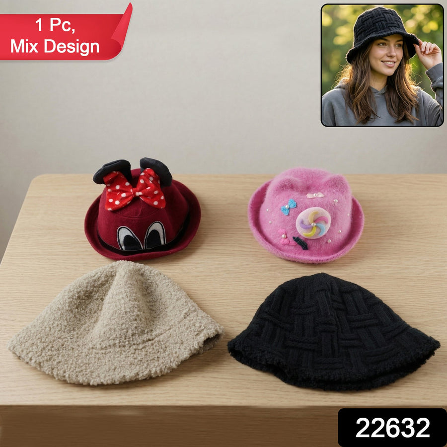 Winter Bucket Cap – Warm, Trendy & Unisex for All Seasons
