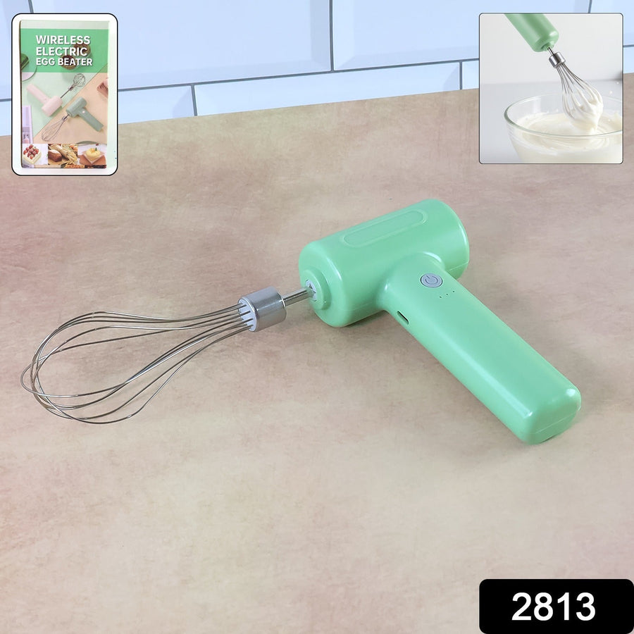 Cordless Electric Whisk – Rechargeable Handheld Mixer for Baking