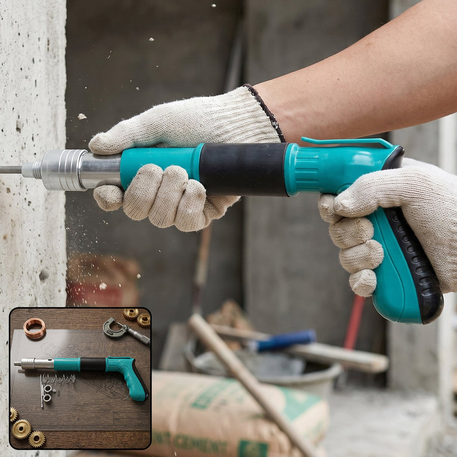 Manual Wall Fastening Nail Gun Tool Set (1 Set)