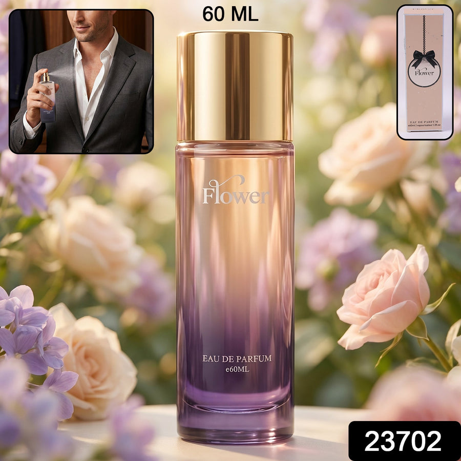 Flower Eau De Parfum – Long-Lasting Floral Fragrance in 60 ML