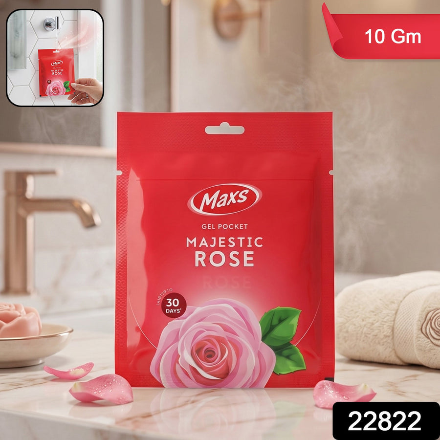 Maxs Majestic Rose Gel Air Freshener – Long Lasting Fragrance